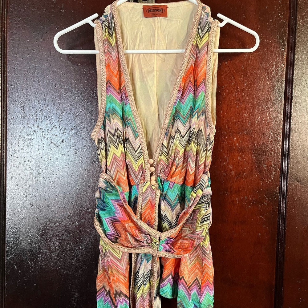 Fun Missoni colorful summer top